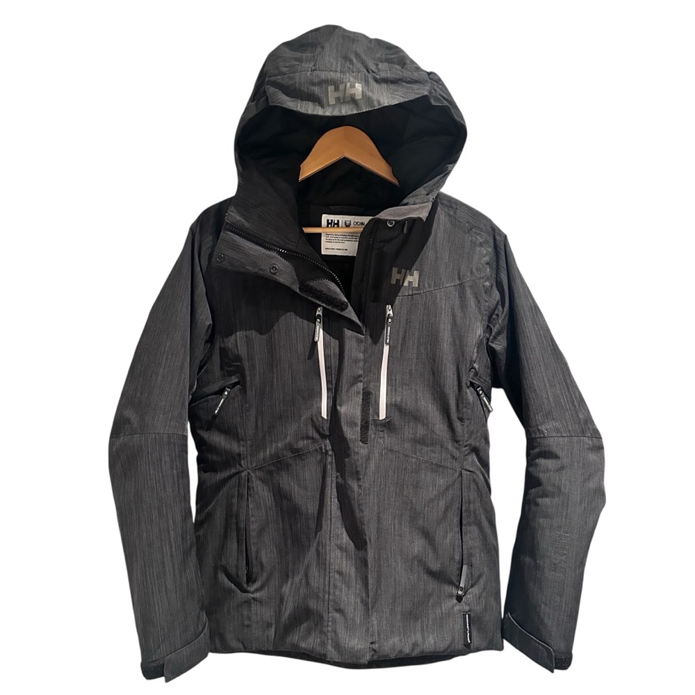 Helly Hansen Odin‎ Series Helly Tech Black Gray Jacket Size Medium